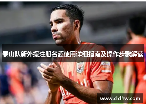 泰山队新外援注册名额使用详细指南及操作步骤解读